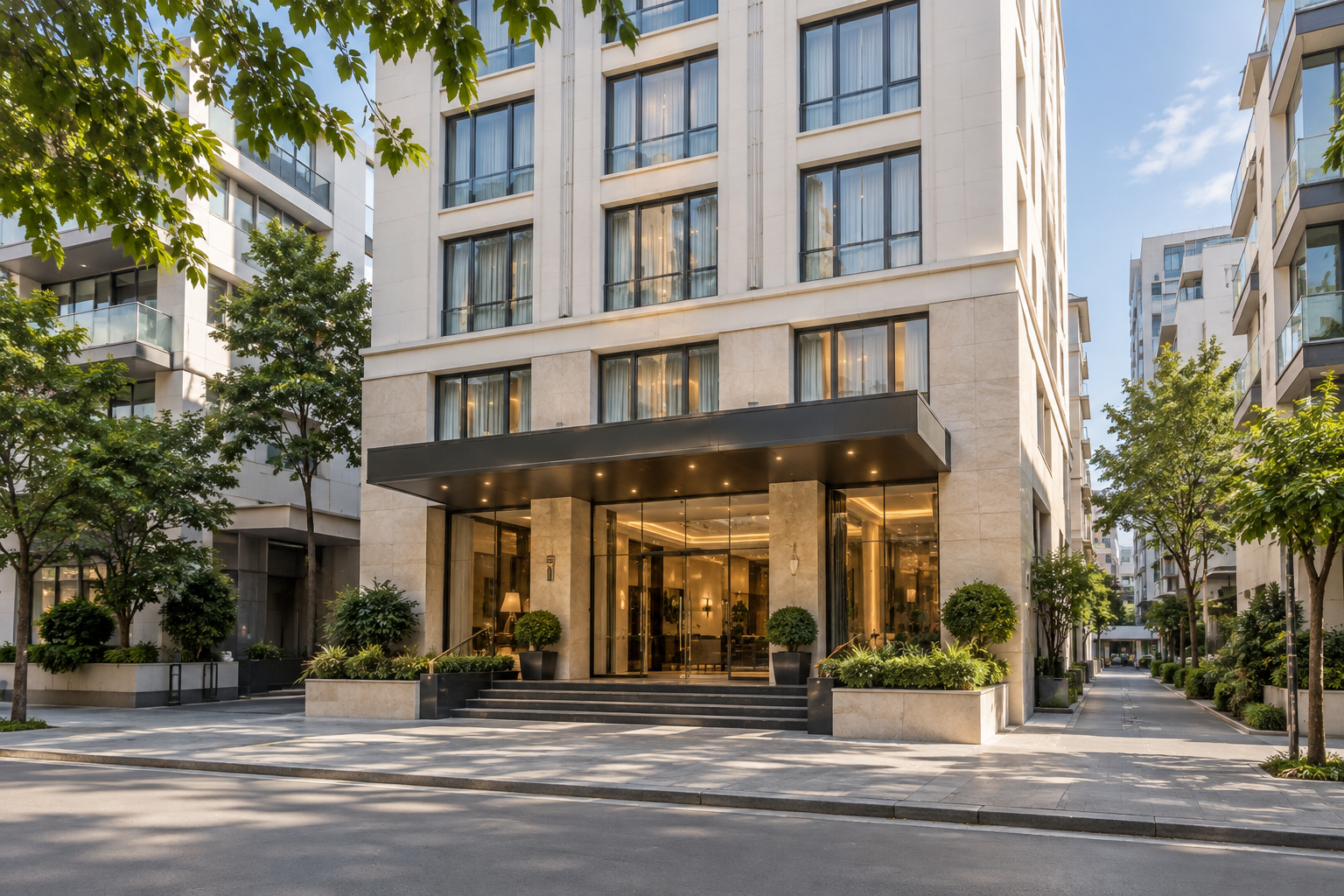 Exterior of London Hanoi Hotel